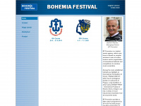 bohemiafestival.cz Webseite Vorschau