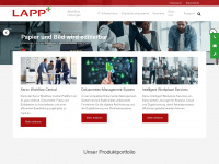 lapp-solutions.com Webseite Vorschau