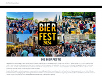 bierfeste-deutschland.de Webseite Vorschau