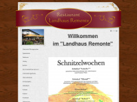landhaus-remonte.de Webseite Vorschau