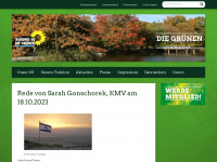 gruene-bad-sassendorf.de Webseite Vorschau