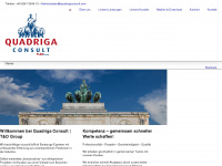 quadrigaconsult.com Webseite Vorschau