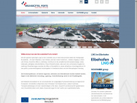 brunsbuettel-ports.de Webseite Vorschau