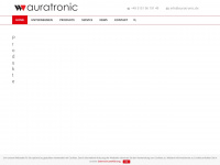 auratronic.de Webseite Vorschau