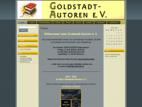 goldstadt-autoren.de Webseite Vorschau