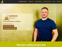 farbsinn-berlin.de Webseite Vorschau