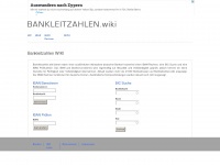 bankleitzahlen.wiki Webseite Vorschau