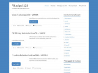 pikavippi123.fi Webseite Vorschau