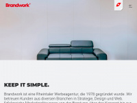 brandwork.ch Webseite Vorschau