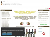 glocken-shop.ch Webseite Vorschau