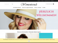 womentrends.ch Webseite Vorschau