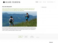 allgaeu-touristik.de Webseite Vorschau