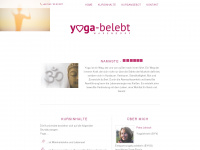 yoga-belebt-warendorf.de Webseite Vorschau