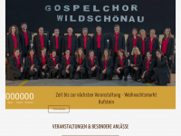 gospelchor-w.info Webseite Vorschau