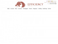 gw2efficiency.com Webseite Vorschau