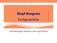 klopf-kongress.de Webseite Vorschau