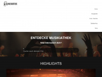 musikiathek.de Webseite Vorschau