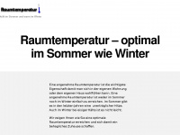 raumtemperatur-info.de Webseite Vorschau