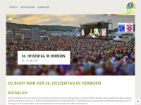 hessentag2016.de Webseite Vorschau