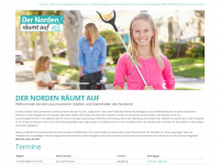 der-norden-raeumt-auf.de Webseite Vorschau