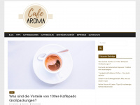 cafe-aroma.de Webseite Vorschau