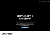 vfb-gaggenau.de Webseite Vorschau