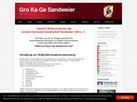 grokage-sandweier.de Webseite Vorschau
