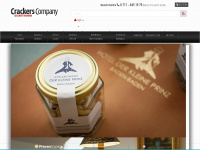 crackerscompany.com Webseite Vorschau