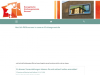 kemnat-evangelisch.de Webseite Vorschau