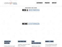 creativegarden.at Webseite Vorschau
