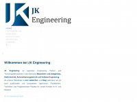 jk-engineering.at Webseite Vorschau