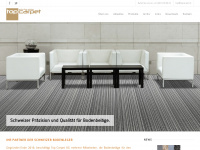 topcarpet.ch Webseite Vorschau