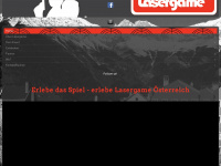 lasergame.co.at Webseite Vorschau
