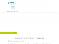 otte-grafikdesign.de Webseite Vorschau