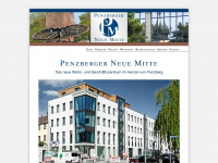 penzberger-neue-mitte.de Webseite Vorschau