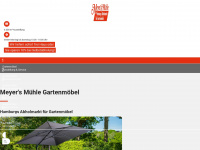 meyers-muehle-gartenmoebel.de Webseite Vorschau