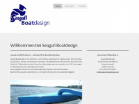seagull-boatdesign.com Webseite Vorschau
