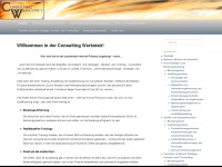 consulting-werkstatt.org Webseite Vorschau