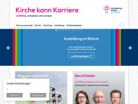 kirche-kann-karriere.de Webseite Vorschau