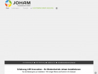 installationen-joham.at Webseite Vorschau