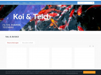 koi-shop.com Webseite Vorschau