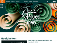 jazzandbluesopen.de Webseite Vorschau