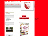 tsg-bleichenbach.de Webseite Vorschau