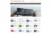 solarladegeraete.com Webseite Vorschau
