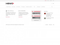 hewo.ch Webseite Vorschau