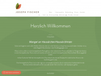 joseph-fischer.ch Webseite Vorschau
