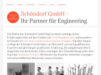 schoendorf.ch Webseite Vorschau