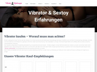 vibrator-erfahrungen.de Webseite Vorschau
