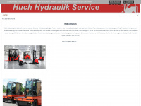 huch-hydraulik.de Webseite Vorschau