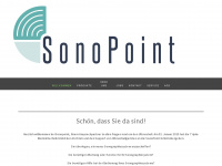 sonopoint.de Webseite Vorschau